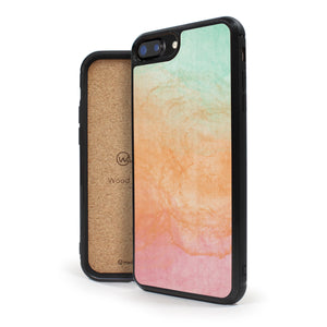 Coque iPhone en bois Tie & Dye