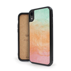 Coque iPhone en bois Tie & Dye