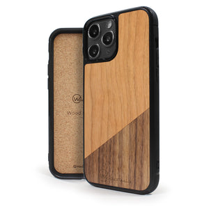 Coque iPhone en bois DUAL