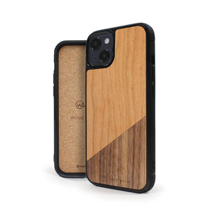 Coque iPhone en bois DUAL