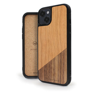 Coque iPhone en bois DUAL