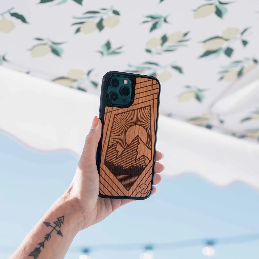 Coque iPhone Air en bois