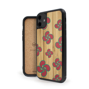 Coque iPhone en bois LAUBURU