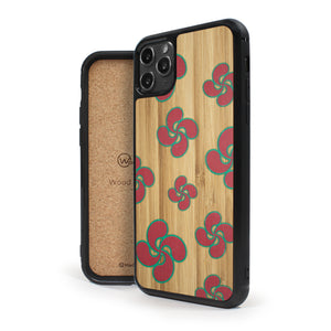 Coque iPhone en bois LAUBURU