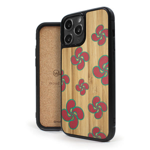 Coque iPhone en bois LAUBURU