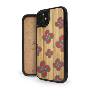 Coque iPhone en bois LAUBURU