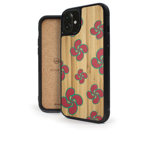 Coque iPhone en bois LAUBURU