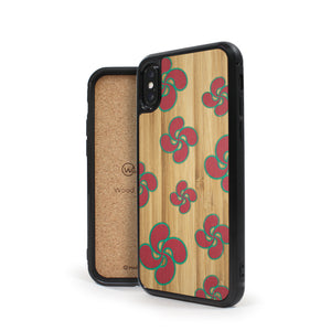 Coque iPhone en bois LAUBURU