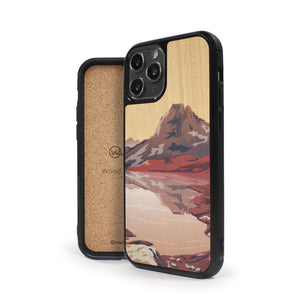 Coque iPhone en bois PIC D'OSSAU