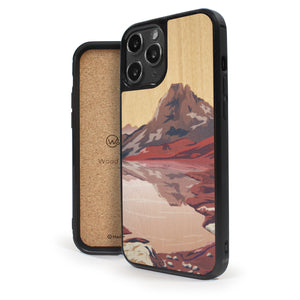 Coque iPhone en bois PIC D'OSSAU