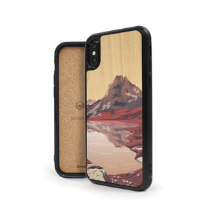 Coque iPhone en bois PIC D'OSSAU