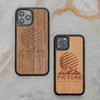 coque iPhone en bois Noutima picture organic clothing