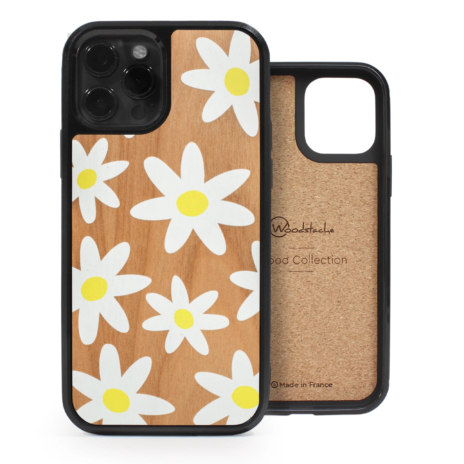 Coque iPhone en bois Spring Vibes