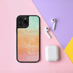 Coque iPhone en bois Tie & Dye