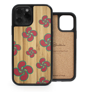 Coque iPhone en bois LAUBURU