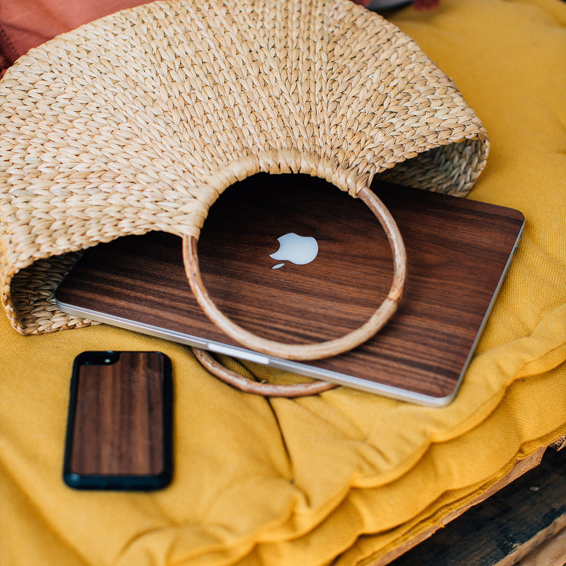 Coque MacBook Air 13 pouces en bois