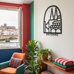 Décoration murale en bois BAYONNE