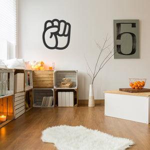 Décoration murale en bois Révolution collection mains