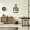Décoration murale en bois Fuck collection mains