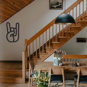 Décoration murale en bois nouvelle collection Main modèle Rock
