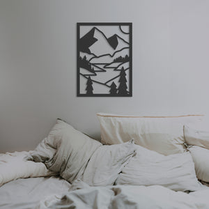 Décoration murale en bois INTO THE WILD