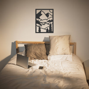 Décoration murale en bois INTO THE WILD