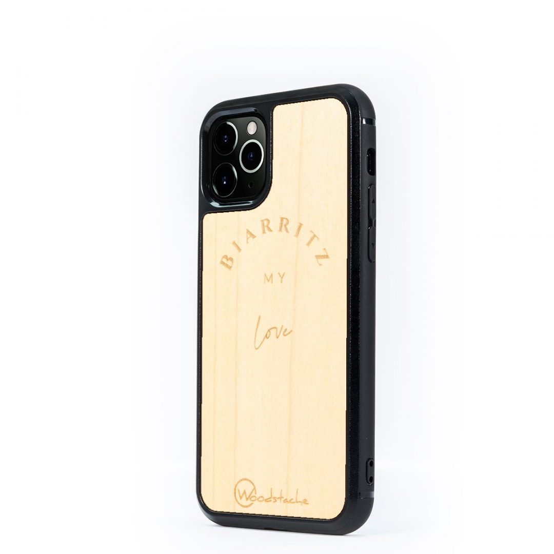 coque iPhone en bois