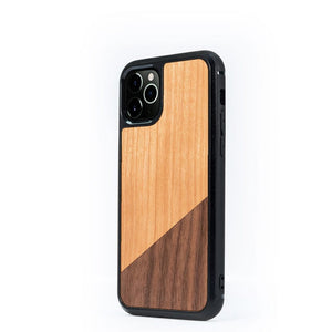 Coque iPhone en bois DUAL