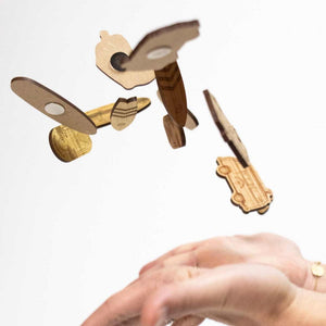 magnets en bois