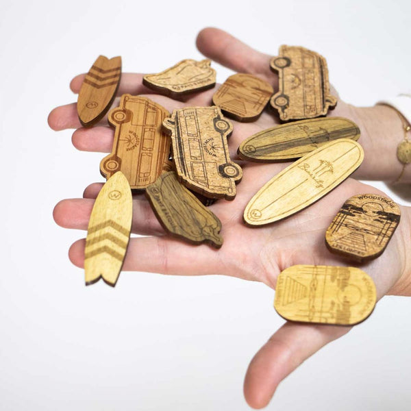 magnet en bois