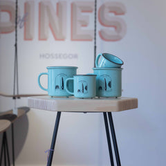 Pack Family SURF - 4 mugs en céramique 320ml-130ml