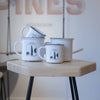 Pack Family mugs en céramique Surfs White