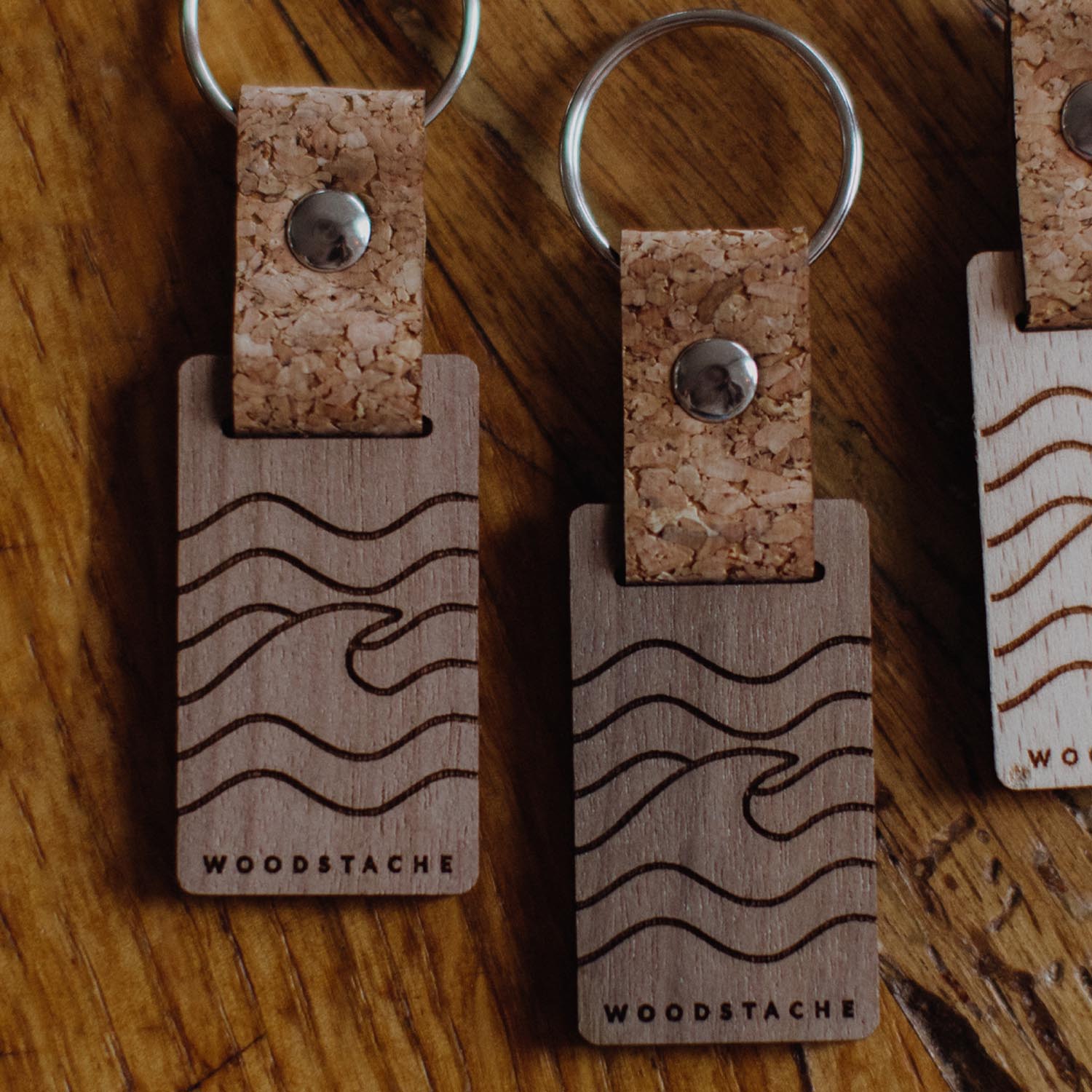 Porte-clef en bois
