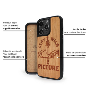 Coque iPhone en bois PICTURE STAYWILD