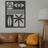 Tableau en bois Mystic