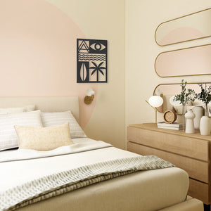 Tableau en bois Mystic