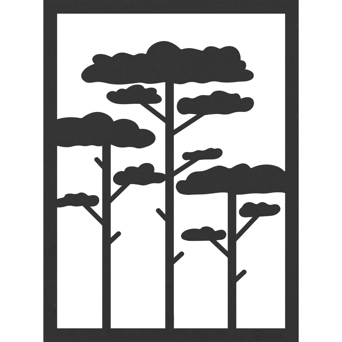 Tableau Pin Décoration murale en bois PINS | WOODSTACHE – Woodstache