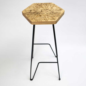 tabouret chêne