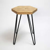 Tabouret en bois wave