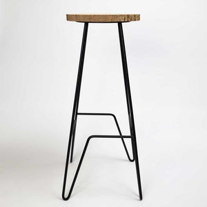 tabouret rondin de bois jungle