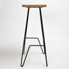 tabouret rondin de bois jungle