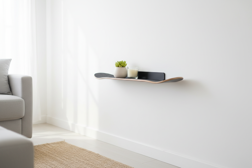 Étagère skate - lumière naturelle