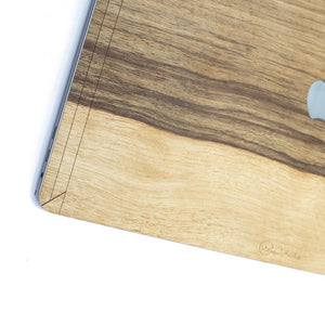 cover macbook bois black frake woodstache