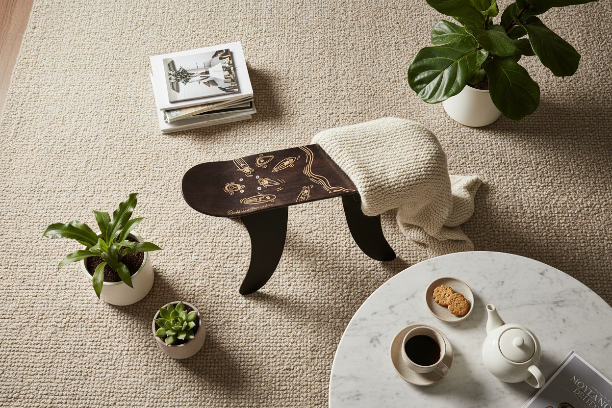 Vue aérienne - Flat lay scandinave