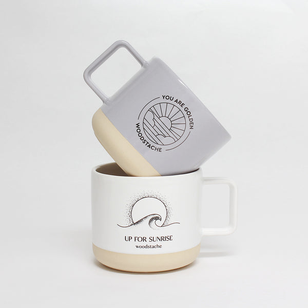 Pack double mug en céramique