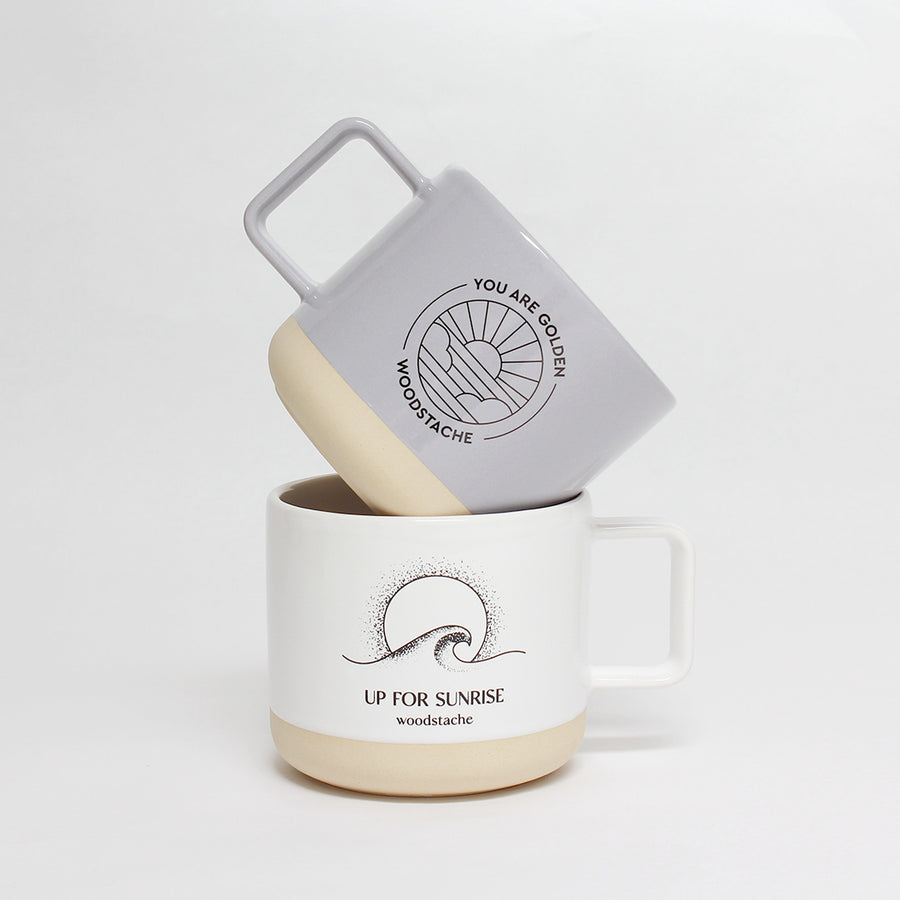Pack double mug en céramique