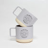 Pack double mug en céramique you are golden