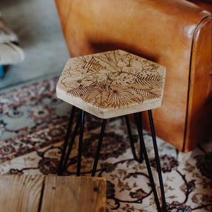 Tabouret en bois Jungle
