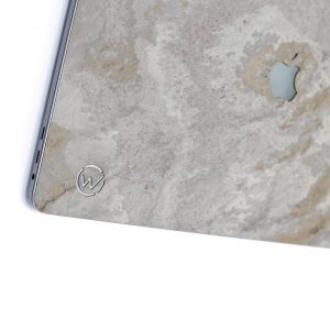 Cover macbook Macbook en pierre Silver grey