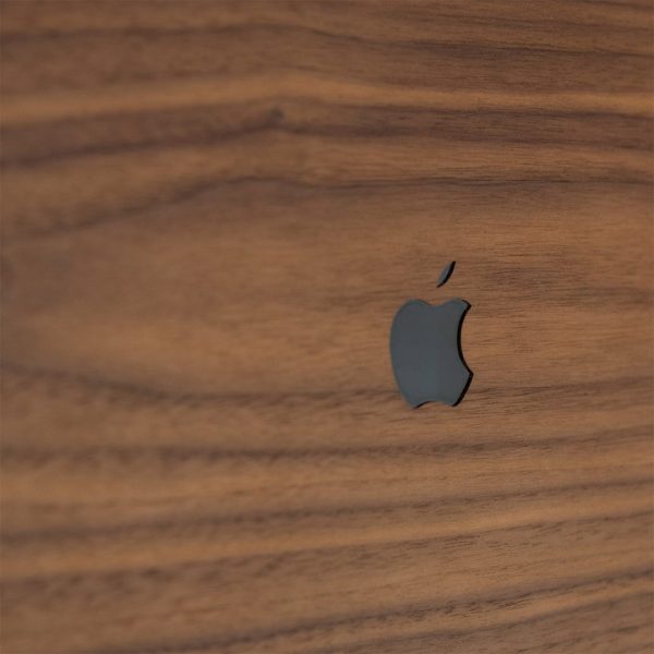 cover MacBook bois woodstache noyer
